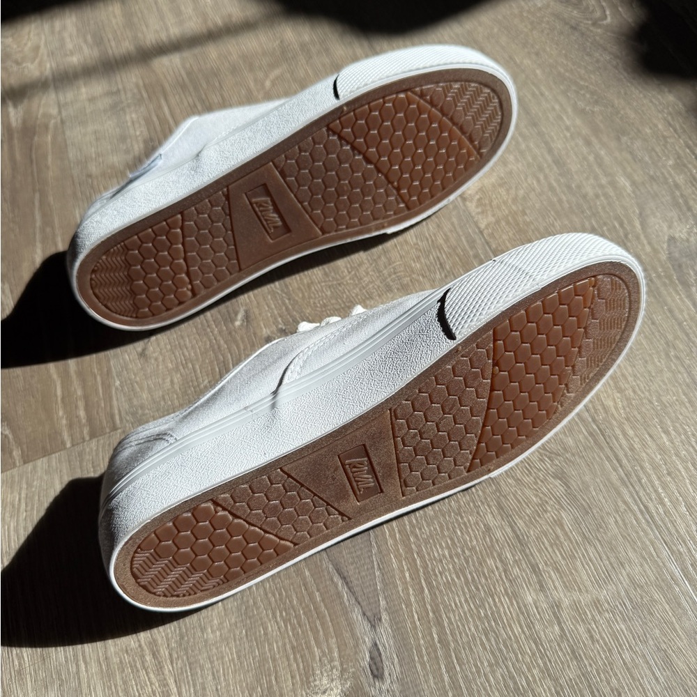 RIVAL White Canvas Sneakers-Size US6.5-EU 36.5 - Picture 6 of 8